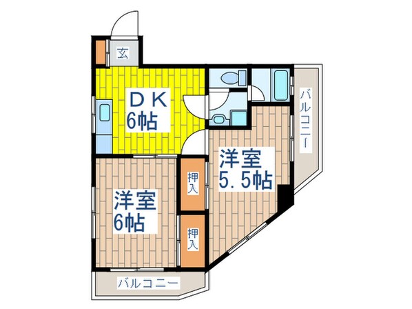 グランパ池上の物件間取画像